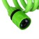 Virgin spiral, 7.5 m, fast -fast, with a watering gun and a fitting, green, Greengo