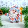 3D designer-suspension "Santa Claus and Snow Maiden"