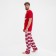 Pajama New Year's male KAFTAN "Bear", red color, size 50