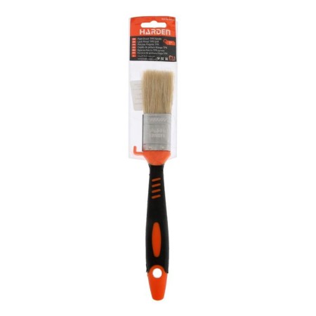 Flase brush Harden 620121, natural bristles, rubberized pen, 25 mm-1