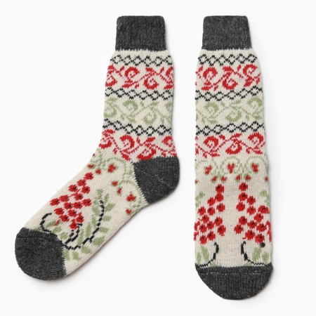 Women's socks, white color, size 25-3