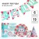 A set of paper utensils, on 6 people "Happy Birthday!", Cats aristocrats