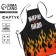 Apron men's full -color "frying as it should"