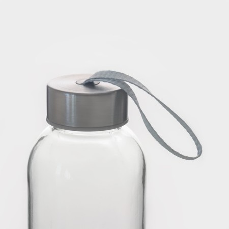 A glass bottle in the case of the rattan, 500 ml, h = 22 cm-3