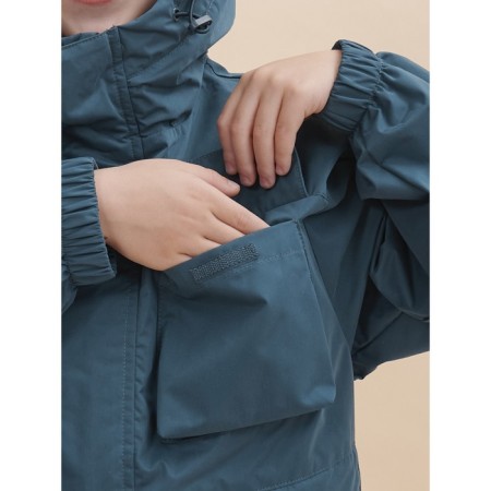 Vetrovka for boys, height 98 cm, sea wave color-11