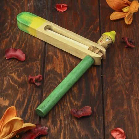 Musical instrument "Crack color" 21x17x2 cm-3
