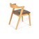 Versa Buk/Fabric, natural/brown 54.5x56x74 cm,