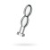 Mystim o (h!) Phalloimitator-Theello, electrical stimulation, surgical steel, 14 cm