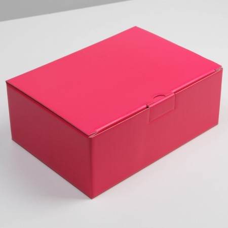 Gift folding box, packaging, Fuchsia, 26 x 19 x 10 cm-1