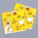 Salfets single -layer “geese”, 24 × 24 cm, in a set of 20 pcs.