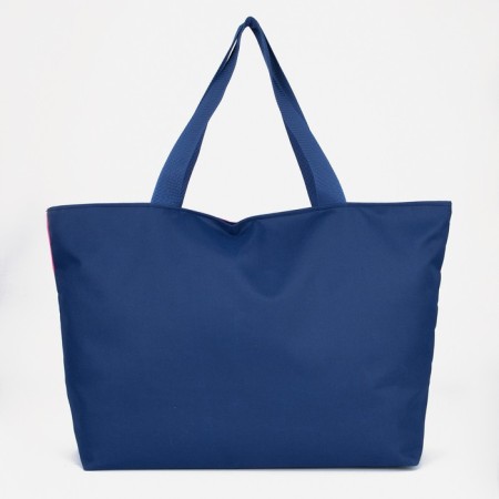 Bag beach on lightning, blue/white/pink color-1