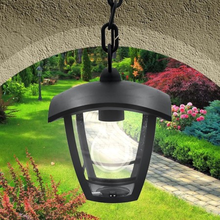 Lamp Garden era E27, IP44, 40W, 164x164x526 mm, black