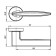 Separate handle Squid URB9 BL-26, black
