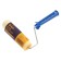 Tundra roller, velor, 180 mm, handle d = 6 mm, d = 42 mm, pile 4 mm
