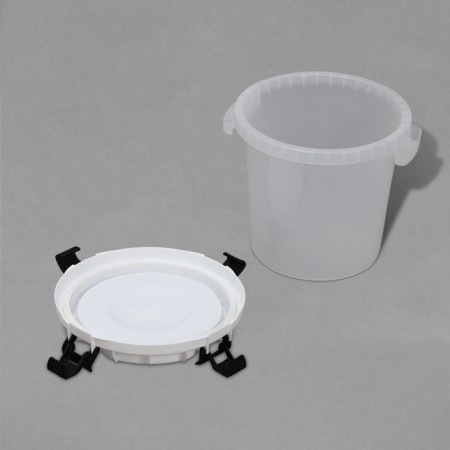 Food tank, 10 l, with a sealed lid, color mix-6
