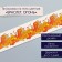 Tattoo on the body color "Bracelet. Fire" 20x3 cm