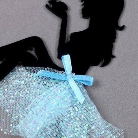 Topper "Girl" with a crown-3
