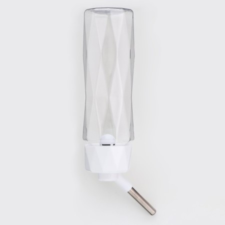 Animal drinkers, 500 ml, fastening-spring, white