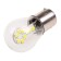 LED LED S25, (P21W), 12V, 9 SMD diode, 1-flow, white, Skyway, S08201429