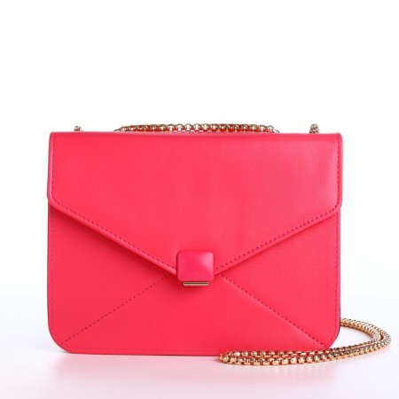 Female bag on a magnet, small size, pink color-7