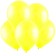 Latex ball 12 ", pastel, set 100 pcs., Yellow color