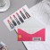 Money envelope "Universal" embossing, lipsticks, 8.3x16.7 cm,