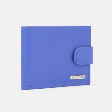 Women's wallet on the Textura button, lilac color