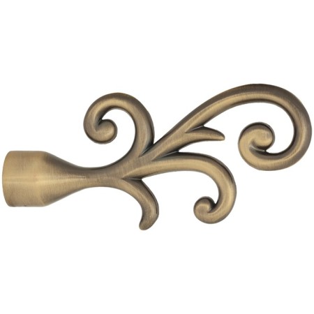 Top "curls", d = 20 cm, color gold