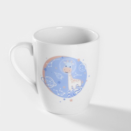 Porcelain mug "Zoomix", 300 ml, white-1