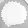 Foamiran terry 20x30 cm, 2 mm, white mix