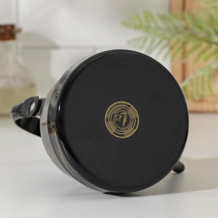 The enameled "element", 1.7 liters, induction, black color-3