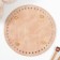The basis for knitted products to the leatherette "Round. Vintage" mix 15x15 cm
