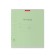 Notebook 12 sheets in a narrow ruler, Erichkrause Visio "Classic", cover coated a cardboard, an offset block, green