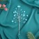 Decor "Crystal Tale" 17 cm, blue pearl