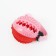 The ball under the treats is relief on the rope, TPR, 8 cm, red-pink