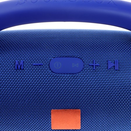 Portable column Boomsbox, 20 watts, 1200 mAh. BT5.0, Micro SD, blue-4