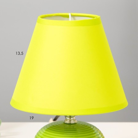 Salento table lamp E14 40W Green 17x17x23 cm Risalux-3