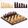 Chess Polish Madon, manual work "Gevont", 50 x 50 cm, king h = 10 cm, weighted