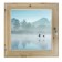 Window, 70 × 70cm, "fog over the river", single -chamber double -glazed window