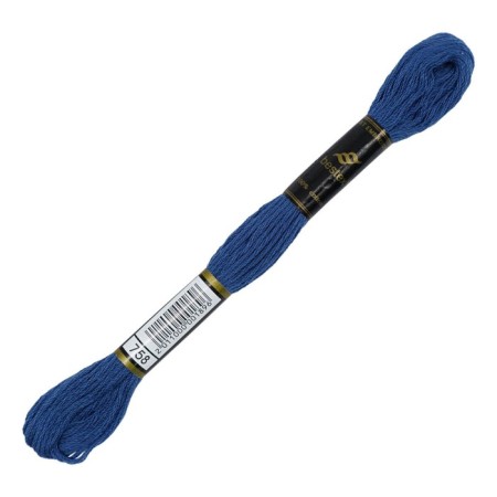Bestex muline threads (758), 24 pcs. packaged