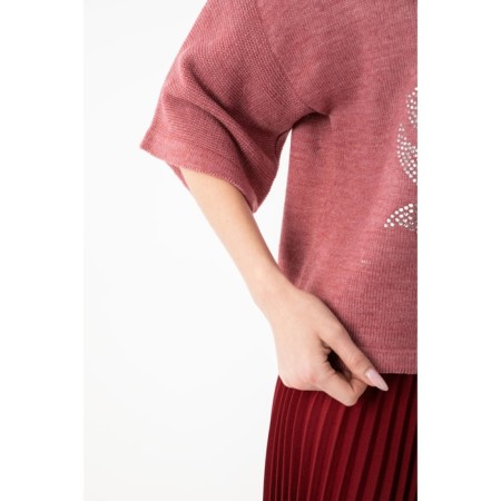 Female jumper, size 44, pink color-3