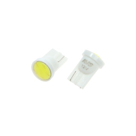 LED lamp AVS T109-10 T10, white, W2.1X9.5D, COB 6 Chip, 10 pcs-1