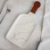 Ceramic dish for the supply "Marbl", 24 × 15.5 cm, white color