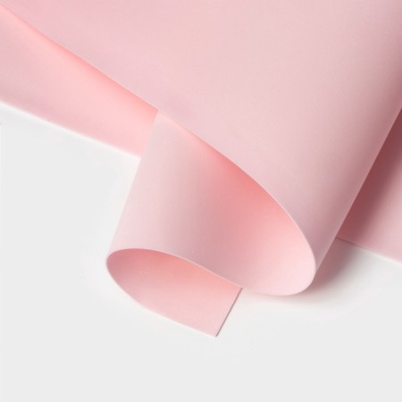 Foamiran Iranian, 60 × 70 cm, thickness 0.8-1 mm, light pink/108-2