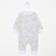 Combineson children, gray/bears, cuffs mix, height 74 cm