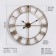 Wall clock, series: loft, "talent", discrete move, D-60 cm