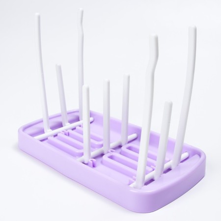 Drying for children's bottles, purple color