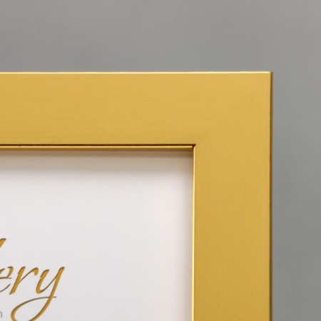 Photo frame plastic Gallery 10x15 cm, 641811 gold (plastic screen)-1