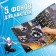 Album 100 stickers "Spider-Man", 17 × 24 cm, 12 pp., Marvel