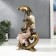 Polystone souvenir "couple on the heart under an umbrella" 22.5x11x14.5 cm